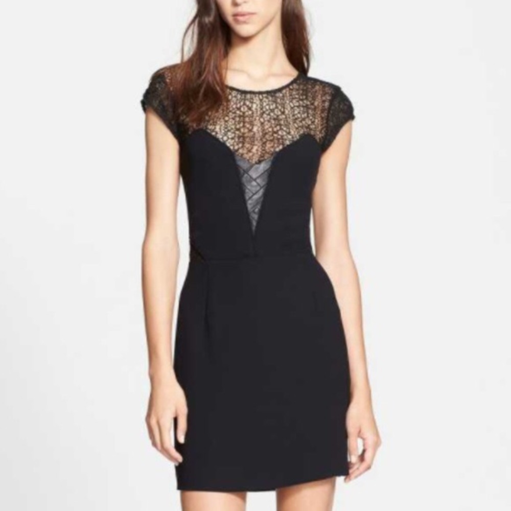 The Kooples Black Mini Dress Sz M